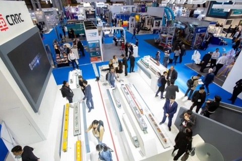 英国轨道交通展览会展会现场图片