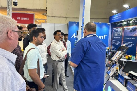 印度交通展览会展会现场图片