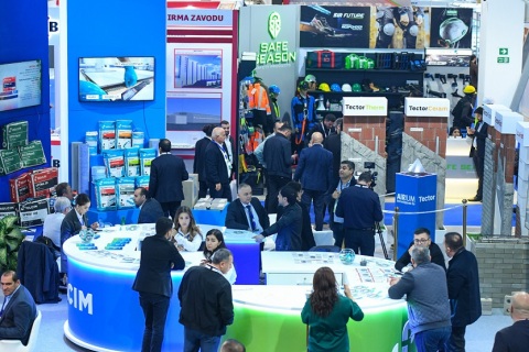 阿塞拜疆巴库道路基础设施、公共交通展展会现场图片