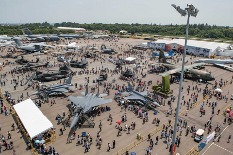 新加坡航空展览会展会现场图片