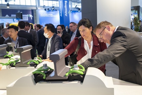 德国柏林轨道交通展览会展会现场图片