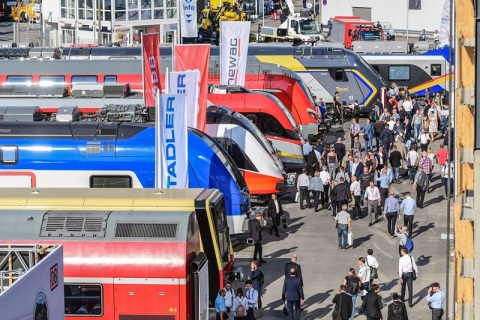 德国柏林轨道交通展览会展会现场图片