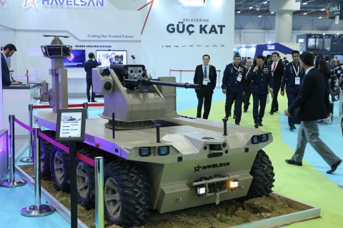 土耳其伊斯坦布尔防务与航空航天展览会展会现场图片