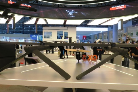 中东阿联酋迪拜航空展览会展会现场图片