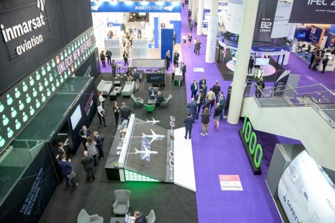 德国汉堡飞机内饰展览会展会现场图片