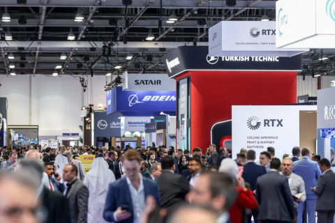 中东迪拜航空维修及地面服务展展会现场图片