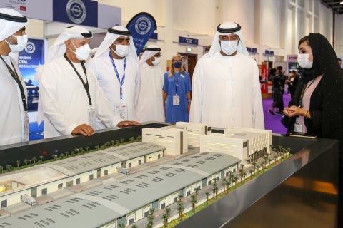 中东迪拜航空维修及地面服务展展会现场图片