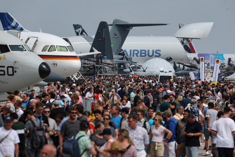 德国柏林航空航天展览会展会现场图片