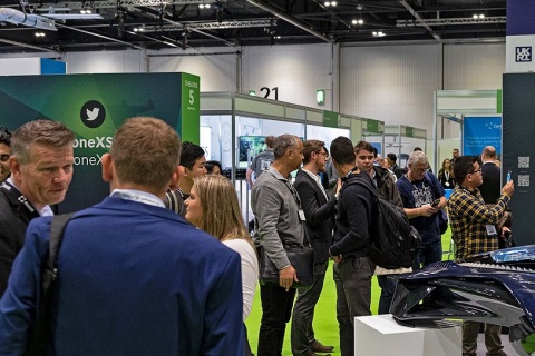 英国伦敦直升机展览会展会现场图片