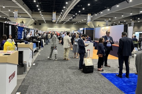 美国公务航空展览会展会现场图片