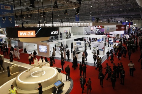 中东阿联酋迪拜航空展览会展会现场图片