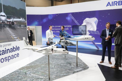 德国柏林航空航天展览会展会现场图片