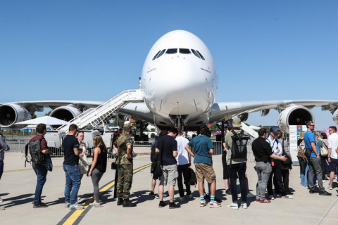 德国柏林航空航天展览会展会现场图片