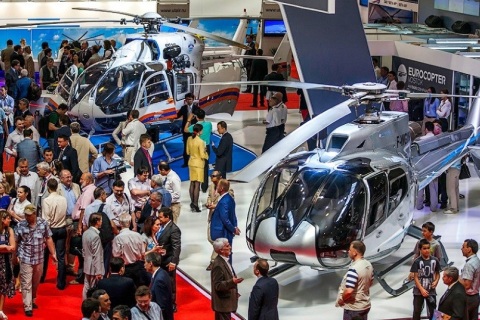 英国伦敦直升机展览会展会现场图片