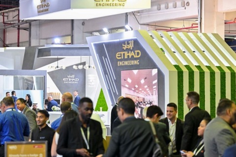 中东迪拜航空维修及地面服务展展会现场图片