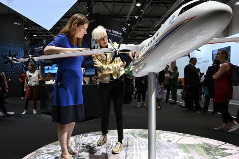 德国柏林航空航天展览会展会现场图片