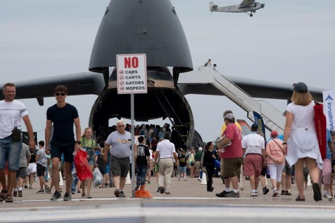 美国佛罗里达航空展展会现场图片