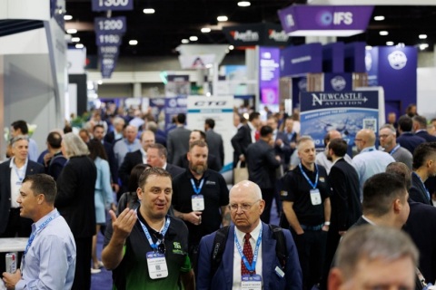 美国美洲航空维修及地面服务展Aviation Week展会现场图片