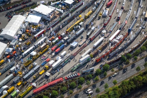 德国柏林轨道交通展览会展会现场图片