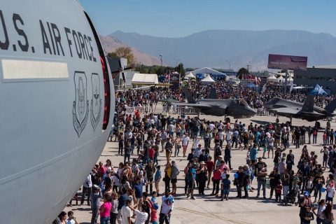 美国佛罗里达航空展展会现场图片