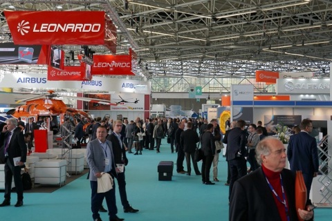 英国伦敦直升机展览会展会现场图片