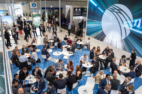 德国柏林轨道交通展览会展会现场图片