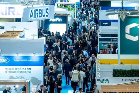 英国欧洲航空维修及地面服务展Aviation Week展会现场图片