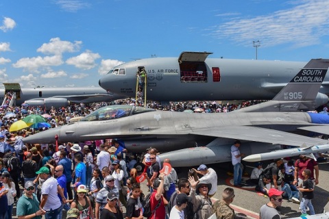 哥伦比亚麦德林航空航天展览会展会现场图片