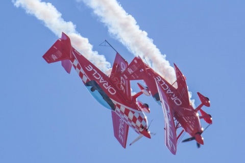 美国圣地亚哥军用航空展展会现场图片