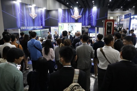 泰国亚太铁路及轨道交通展览会展会现场图片