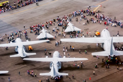 哥伦比亚麦德林航空航天展览会展会现场图片