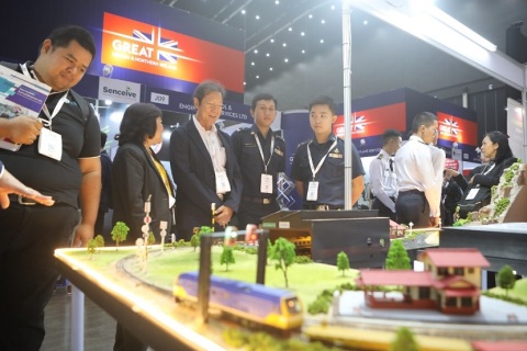 泰国亚太铁路及轨道交通展览会展会现场图片