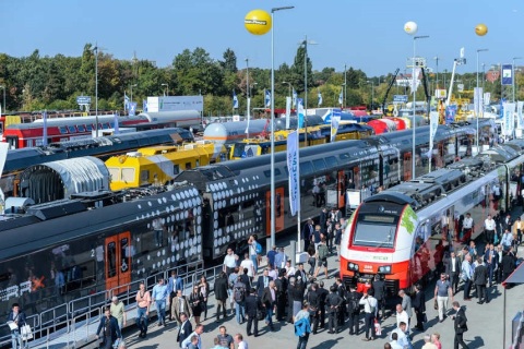 德国柏林轨道交通展览会展会现场图片