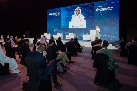 中东阿联酋迪拜航空展览会展会现场图片