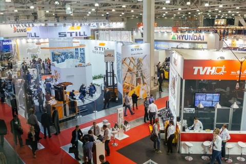 俄罗斯莫斯科运输物流展览会展会现场图片