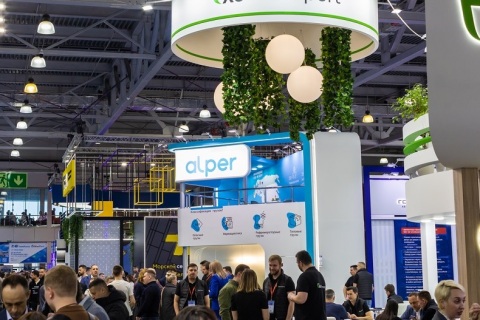 俄罗斯莫斯科物流运输展览会展会现场图片