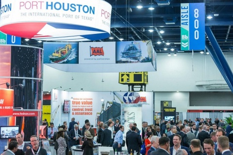 美国休斯敦件杂货运输展览会展会现场图片