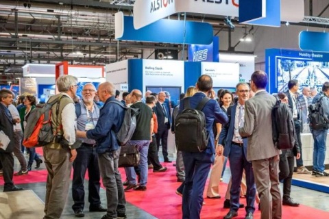 意大利米兰轨道交通展览会展会现场图片