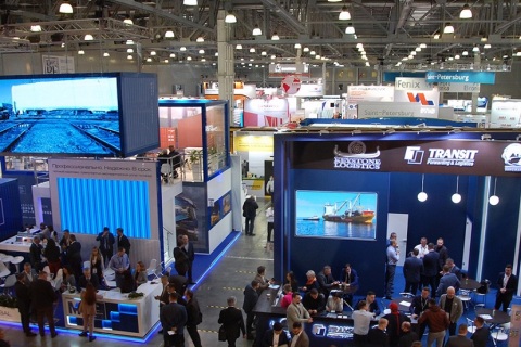 俄罗斯莫斯科物流运输展览会展会现场图片