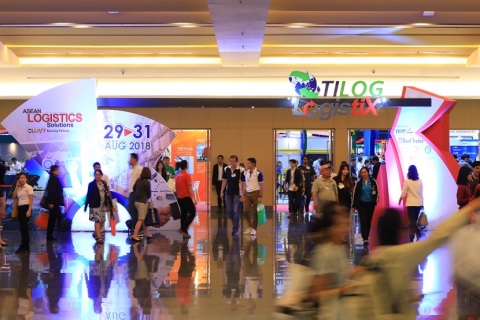 泰国曼谷物流仓储展览会展会现场图片