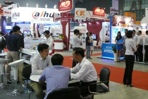 越南胡志明物流展览会展会现场图片