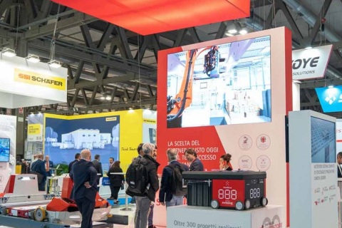 意大利米兰运输物流展览会展会现场图片