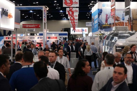 美国休斯敦件杂货运输展览会展会现场图片