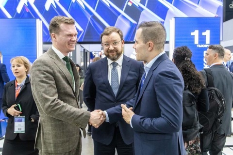 俄罗斯莫斯科物流运输展览会展会现场图片