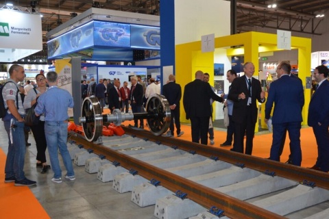 意大利米兰轨道交通展览会展会现场图片