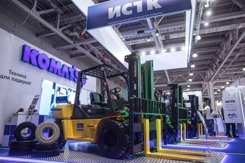 俄罗斯莫斯科运输物流展览会展会现场图片