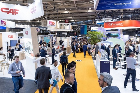 西班牙马德里世界铁路交通展览会展会现场图片