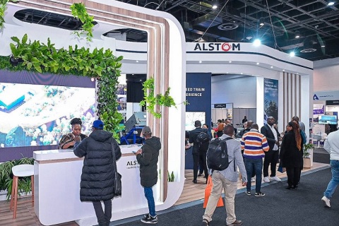 南非约翰内斯堡铁路及轨道交通展览会展会现场图片