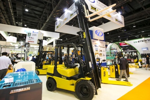 俄罗斯莫斯科运输物流展览会展会现场图片