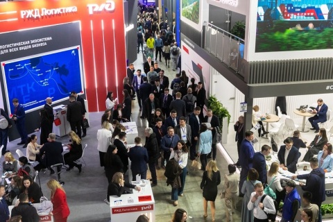 俄罗斯莫斯科物流运输展览会展会现场图片